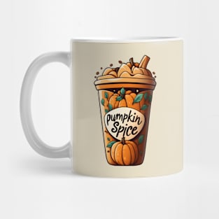 Cute Fall Pumpkin Spice Latte Mug